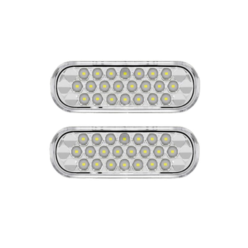 چراغ داخل سپر خودرو کم لایت مدل p107k  طرح کندو مناسب برای پراید بسته 2 عددی