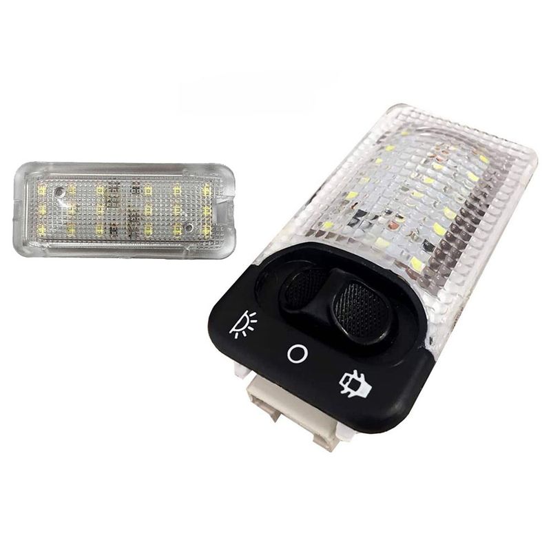 چراغ سقف و صندوق خودرو تک لایت مدل am 5964 مناسب برای سمند مجموعه 2 عددی