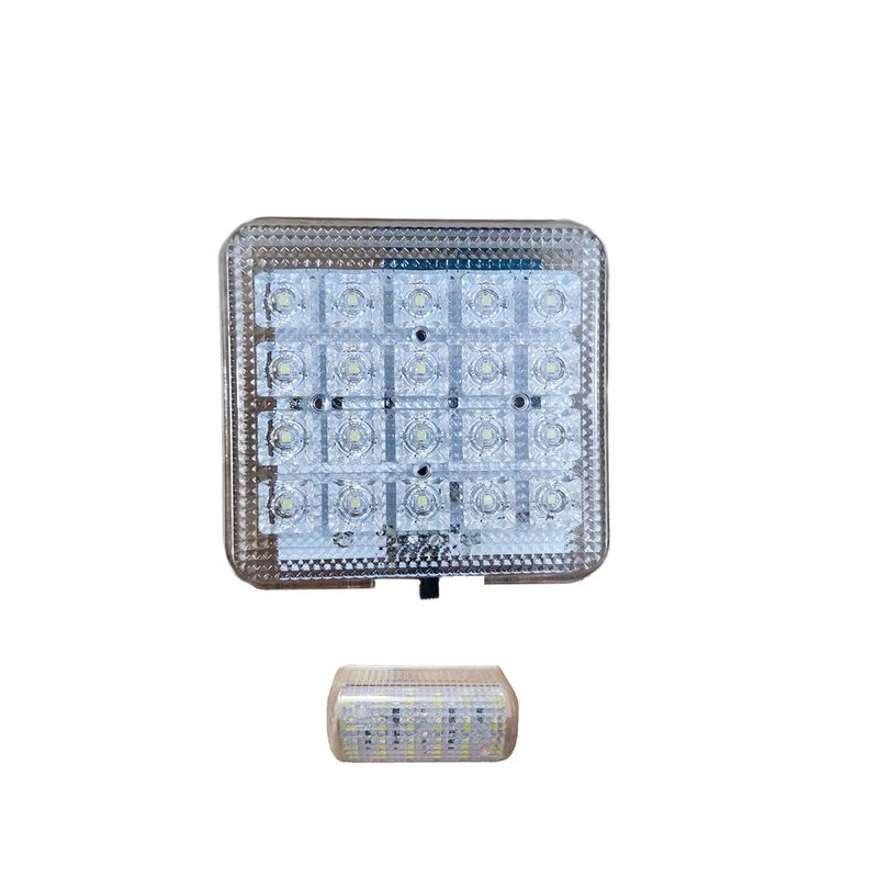 چراغ سقف و صندوق خودرو کم لایت مدل p2107 مناسب برای پراید مجموعه 2 عددی