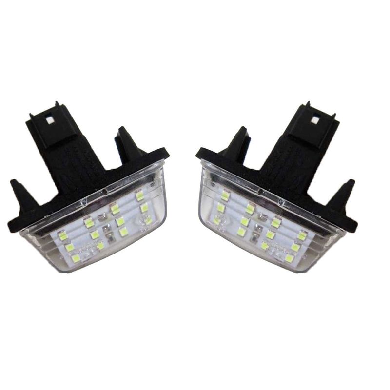 چراغ پلاک خودرو وارون مدل p 705 smd مناسب برای پژو پارس بسته 2 عددی