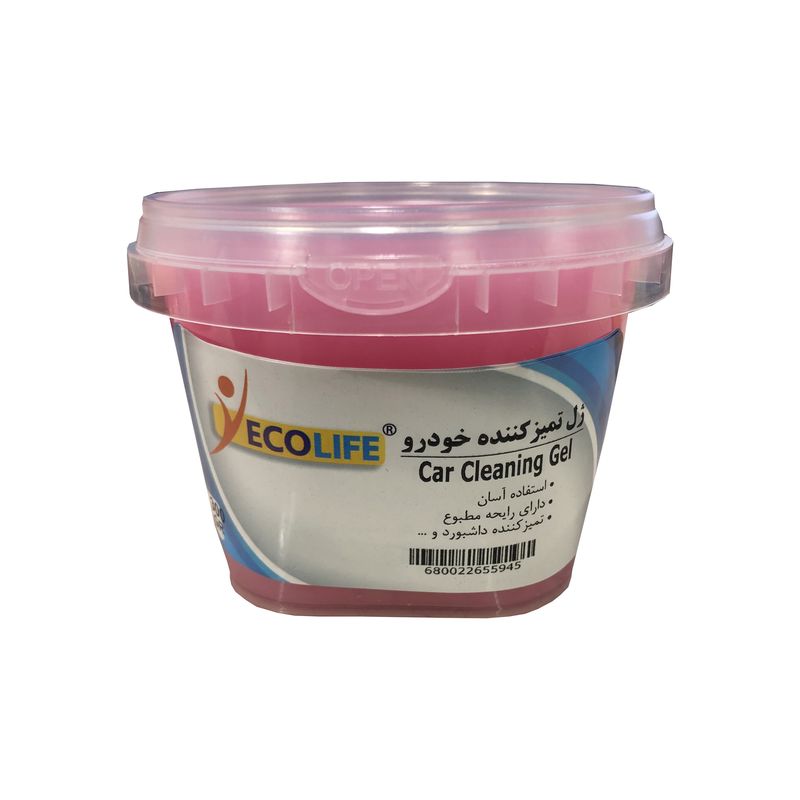 ژل تمیز کننده خودرو اکولایف مدل car clean کد 5 وزن 300 گرم