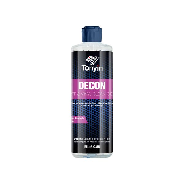 ژل پاک‌کننده نصب ppf و وینیل تونین مدل decon حجم 473 میلی‌لیتر