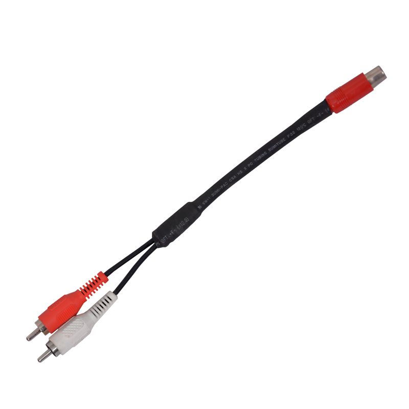 کابل 1 به 2 rca خودرو مدل rhb4