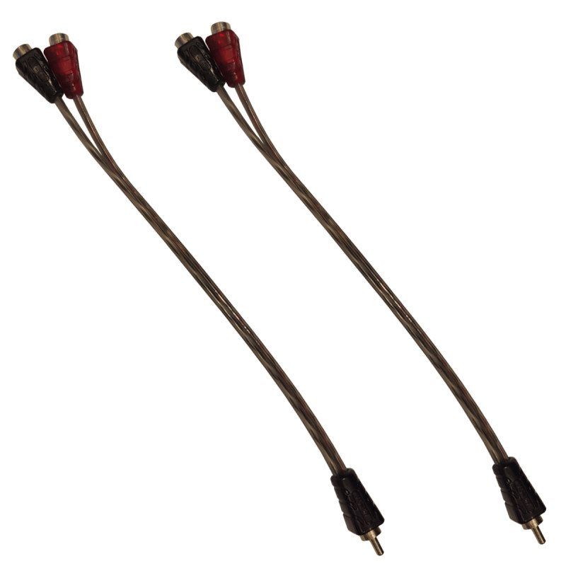کابل تبدیل 2 به 1 rca ولگا کد 2sm طول 0.35 متر بسته دو عددی