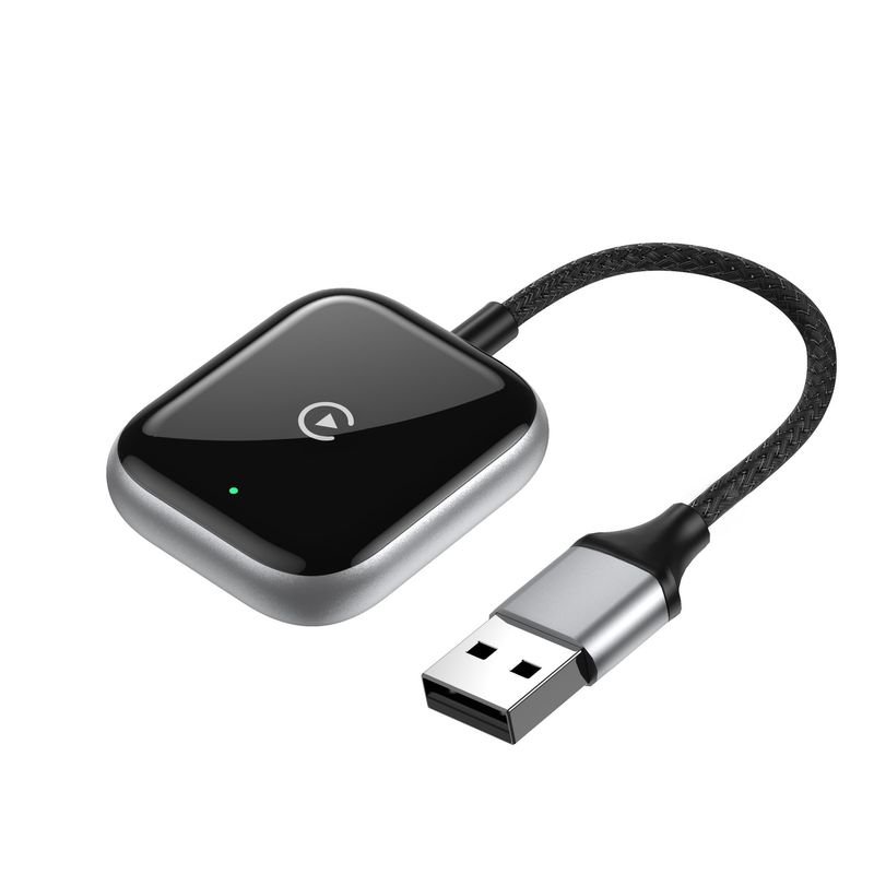 کارپلی و اندروید اتو مدلwireless carplay_android auto به همراه مبدل usb به type c