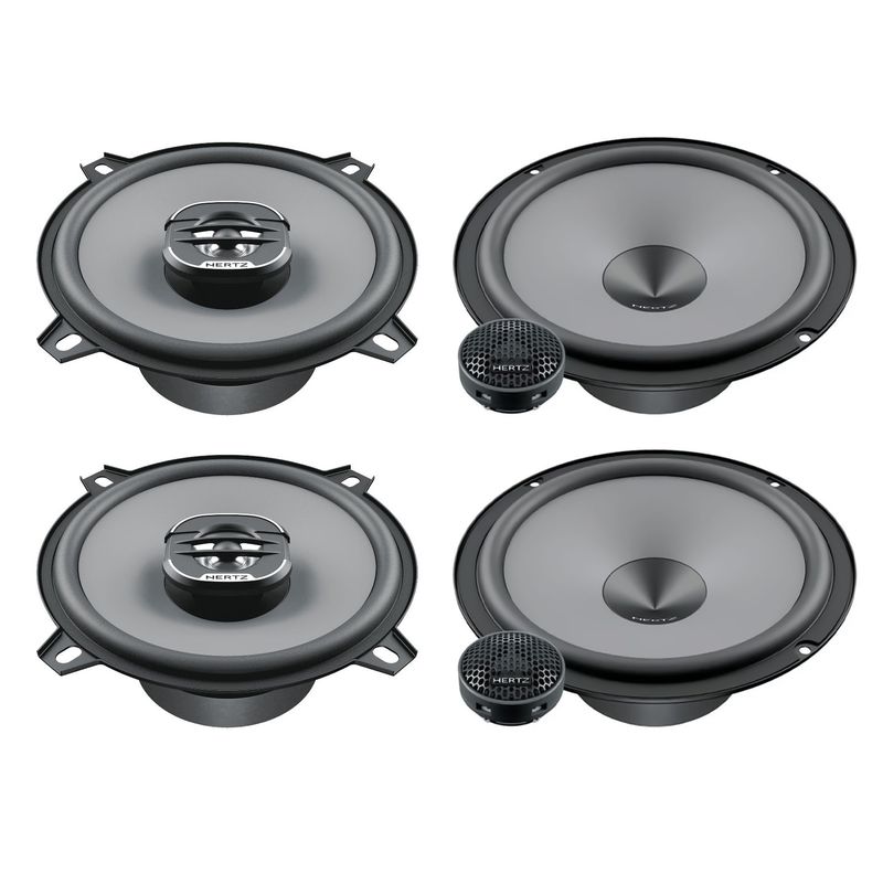 کامپوننت پشت  خودرو هرتز مدل kx165 130 سایز 6 اینچ بسته 6 عددی