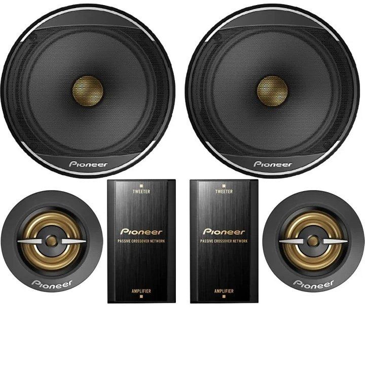 کامپوننت پشت و درب خودرو پایونیر مدل ts a1608c سایز 6.5 اینچ بسته 6 عددی