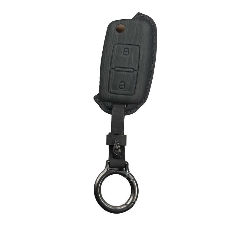 کاور ریموت و سوئیچ خودرو ام ار جی مدل 867 طرح چرم چوب مناسب برای پژو 405