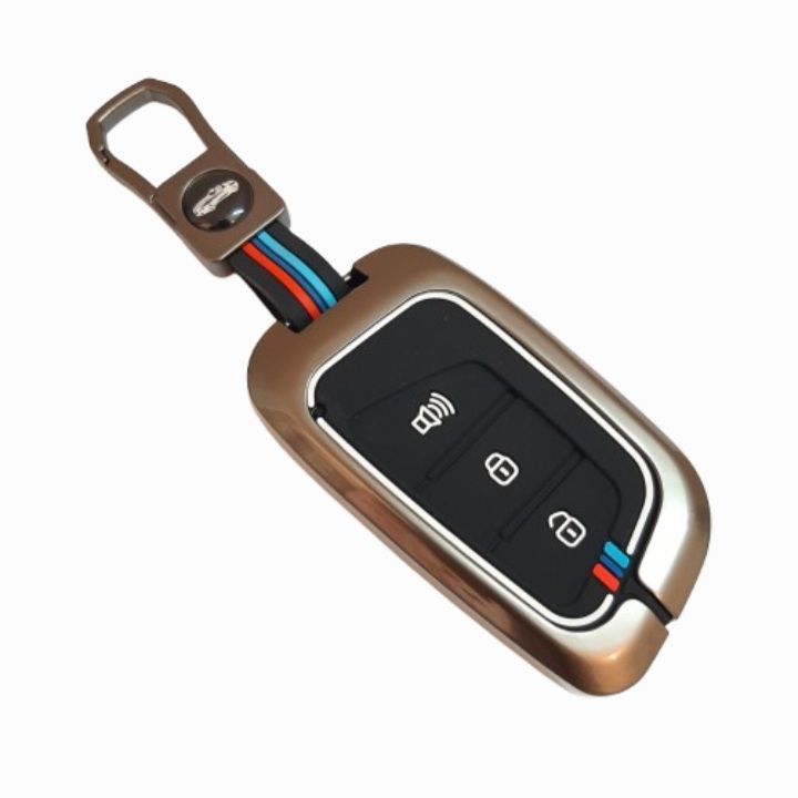 کاور ریموت و سوئیچ خودرو دیاموند شاپینگ مدل ds k7 car metal مناسب برای جک کی ام سی k7