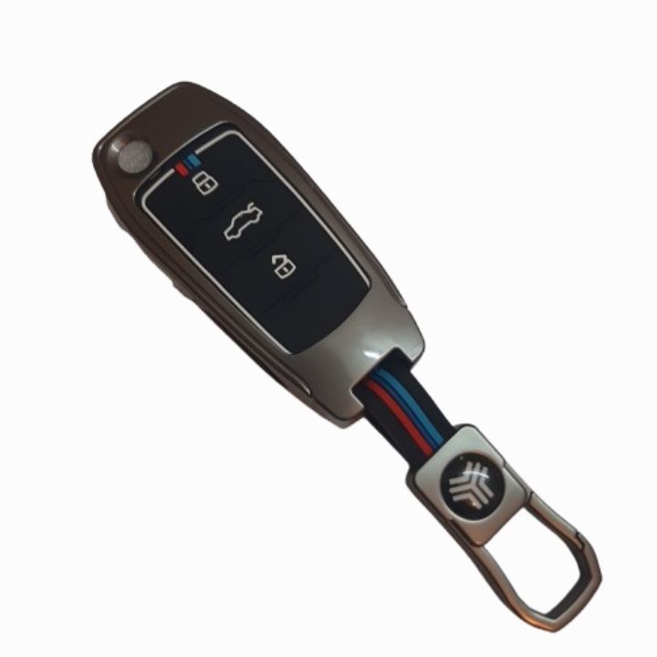 کاور ریموت و سوئیچ خودرو دیاموند شاپینگ مدل ds sainas metal logo مناسب برای ساینا کوییک اس