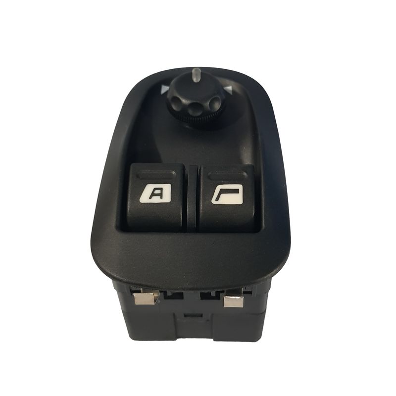 کلید شیشه بالابر هیرکان پارت مدل تک سوکت اتوماتیک کد bbz 664 مناسب برای پژو 206 تیپ 5