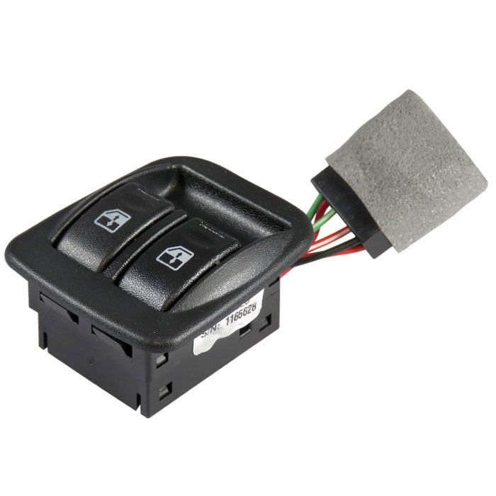 کلید شیشه بالابر چپ خودرو قطعه سازان کبیر مدل key pridel 30681 مناسب برای پراید x100