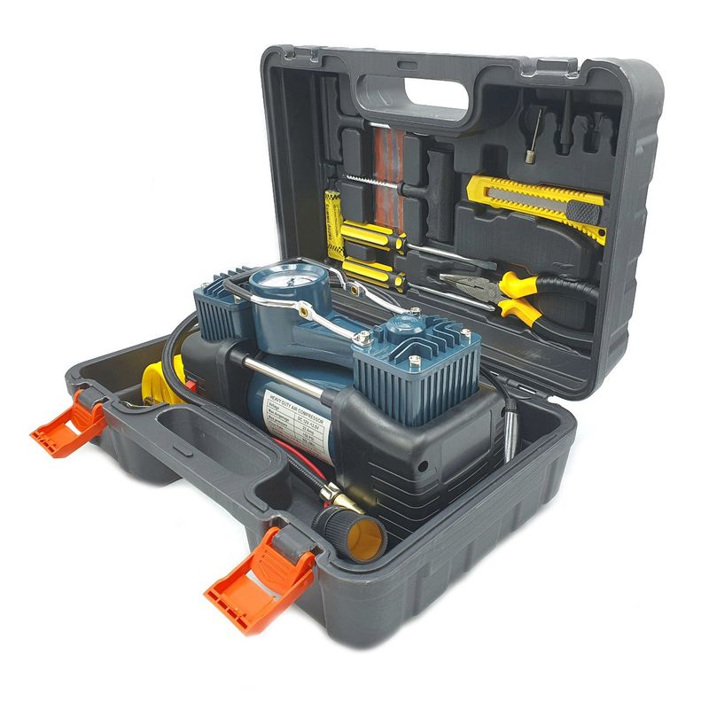 کمپرسور  فندکی هوا  باس مدل 150 psi مجموعه 15 عددی