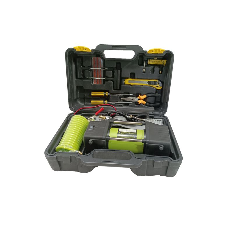 کمپرسور  هوا اوکی مدل 12v مجموعه 13 عددی