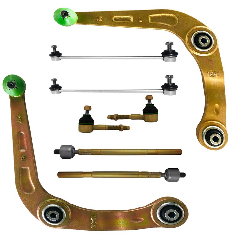 کیت جلوبندی پیشرو صنعت امیر سهند مدل ps 14000119 مناسب برای پژو 206 بسته 8 عددی
