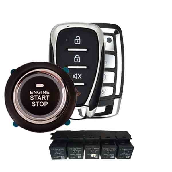 کیلس استارتر و دزدگیر خودرو پلیسینگ مدل pk 5002